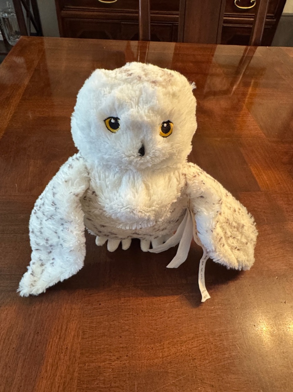 IKEA Hand Puppet Snowy Owl White Plush Soft Toy 25 cm (9 ¾ ")
